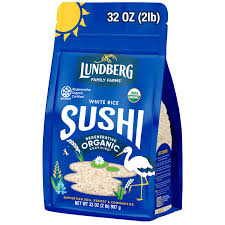 Lundberg Sushi Rice Short Grain 32 oz