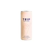 Trip Water Peach Ginger Lightly Sparkling Botanical - 12 fl oz Can
