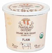 Painterland Sisters Yogurt Skyr Plain Org 24oz