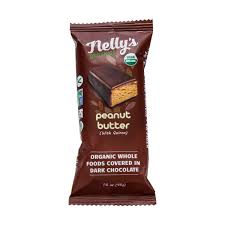 Nelly's Dark Chocolate Peanut Butter Quinoa Bar Org 1.6oz