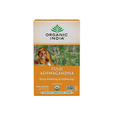 Organic India Tea Tulsi Ashwagandha