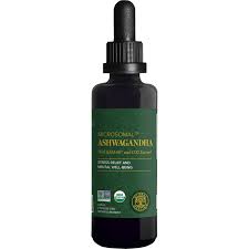 GLOBAL HEALING Ashwagandha with KSM and CO2 Extract 2fl oz