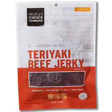 PEOPLE'S CHOICE Teriyaki Beef Jerky 3oz