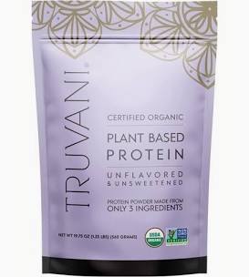 Truvani Protein Powder Unflavored 19.75oz