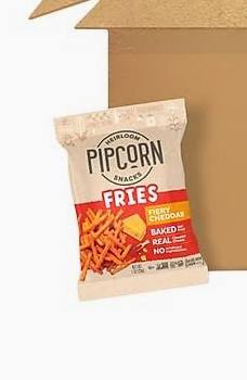 Pipcorn Fiery Cheddar 1 oz Fries