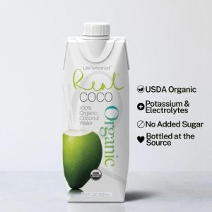 Real Coco 16.9 fl oz Organic Pure Coconut Water