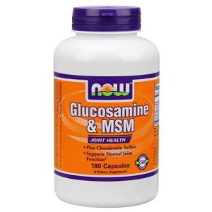 NOW Glucosamine & Chondroitin MSM 180vc