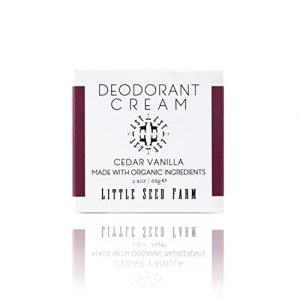 Little Seed Deodorant Cream Cedar Vanilla 2.4oz