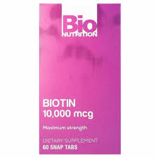 Bio Nutrition - Biotin 10 000 60 Tabs