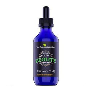 The Food Movement Black Earth Zeolite with Humic Fulvic Acids, Trace Minerals for Gut Health, Immune Support
