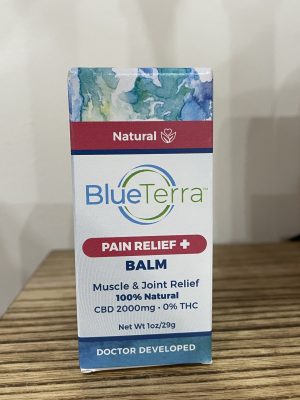 BLUE TERRA Pain Relief Balm CBD 2000mg 1oz