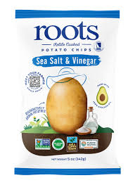 ROOTS Kettle Cooked Potato Chips Sea Salt and Vinegar 5oz
