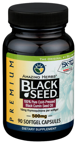 Amazing Herbs black seed vc 500mg