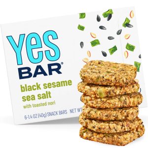 Yes Bar Black Sesame Sea Salt