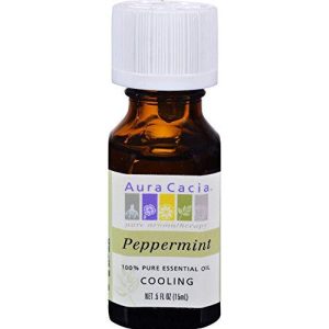 Aura Cacia Peppermint essential oil 0.5 oz