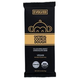 Evolved - Filled Dark Chocolate Bar Oatmeal Cookie Dough