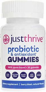 Just Thrive Probiotic Gummies 30c Berry Blast