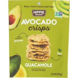 Hippie snacks Avocado Crsp Guacml
