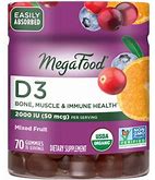 Megafood D3 2000 IU (25 mcg) Gummy