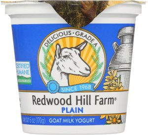 Redwood Hill Farm goat yogurt