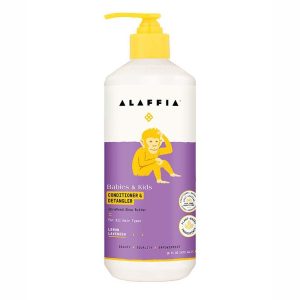 Alaffia Baby & Kids Nourishing Daily Conditioner & Detangler with Shea Butter Lavender Scent Oz