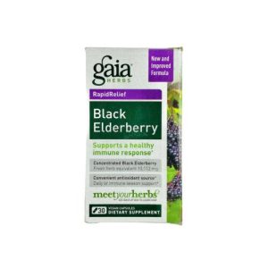 Gaia Black Elderberry (Sambucus Nigra) 30 ct