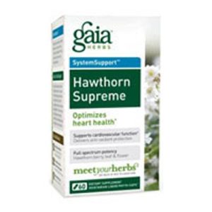Gaia Hawthorn Supreme - Hawthorn Berry Supplement 60 cap