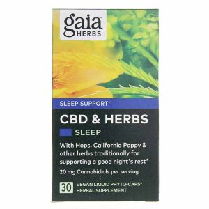 Gaia CBD & Herbs - Sleep 20mg - 30 ct