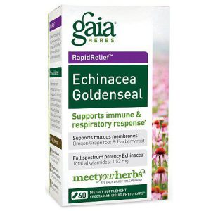 Gaia Echinacea Goldenseal - Immune Support Supplement