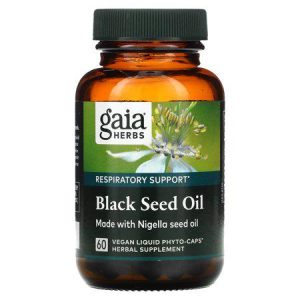 Gaia Black Seed Oil 60Ct Liquid Caps