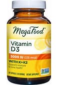 Megafood Vitamin D3 5000 IU (125 mcg 60C