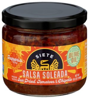 Siete Family Foods Chipotle Sundried Tomato Salsa