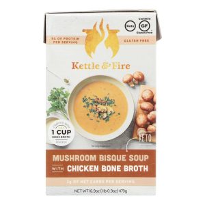 Kettle & Fire Mushroom Bisque Keto Soup