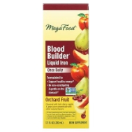 Megafood Blood Builder Liquid Iron Daily Orchard Fruit 7.7 oz