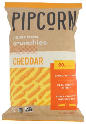 Pipcorn Crunchies Cheddar 7oz