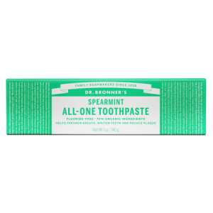 Dr. Bronner's All-One Toothpaste Spearmint 5.0 oz