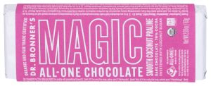 Dr. Bronner's Magic All-One Chocolate Bar Coconut Praline-2.93 oz
