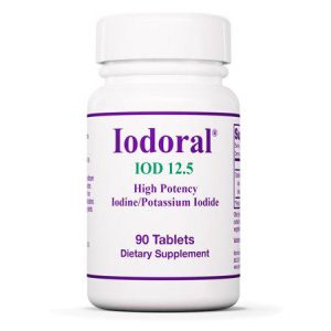 Optimox Iodoral 12.5 MG Lugol's Iodine 90 Tablets