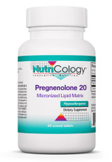 Nutricology Pregnenolone 20 mg 60 Scored Tablets