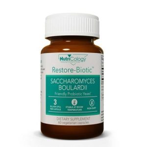 Nutricology Restore-Biotic Saccharomyces Boulardii - GI Health Probiotic