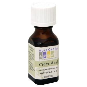 Aura Cacia Essential Oil Clove Bud 0.5 fl oz LIQ