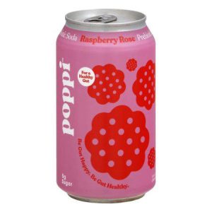Poppi Beverage Cider Vinegar Raspberry Rose