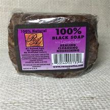 Ra Cosmetics African Black Soap Bar Lavendar 5oz
