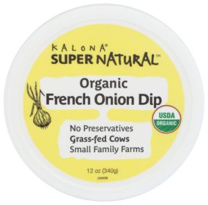 DISCOUNTED Kalona Dip French Onion Org 12oz